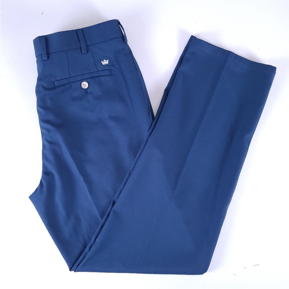 Peter Millar Wicking Blue Golf Performance Pants 33x32